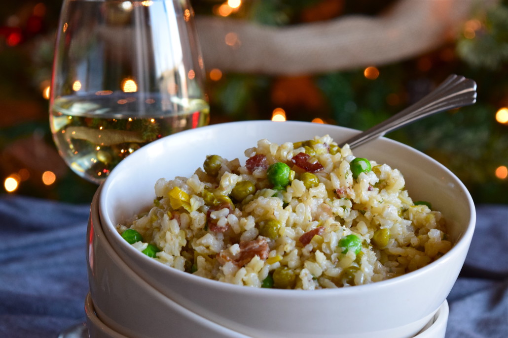 Bacon Leek Rice with White Wine Butter Sauce Nourish Wild